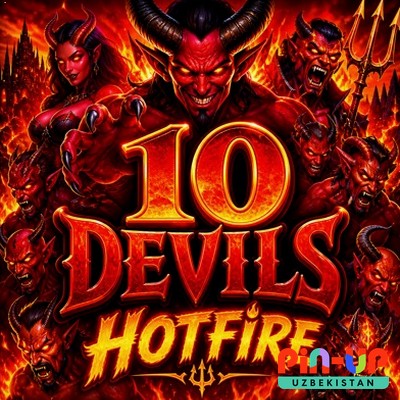 Slot katalogi «10 Devils Hotfire» — banner ko‘rinishi